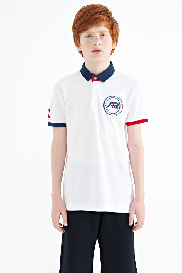 Polo Collar Boys' T-Shirt