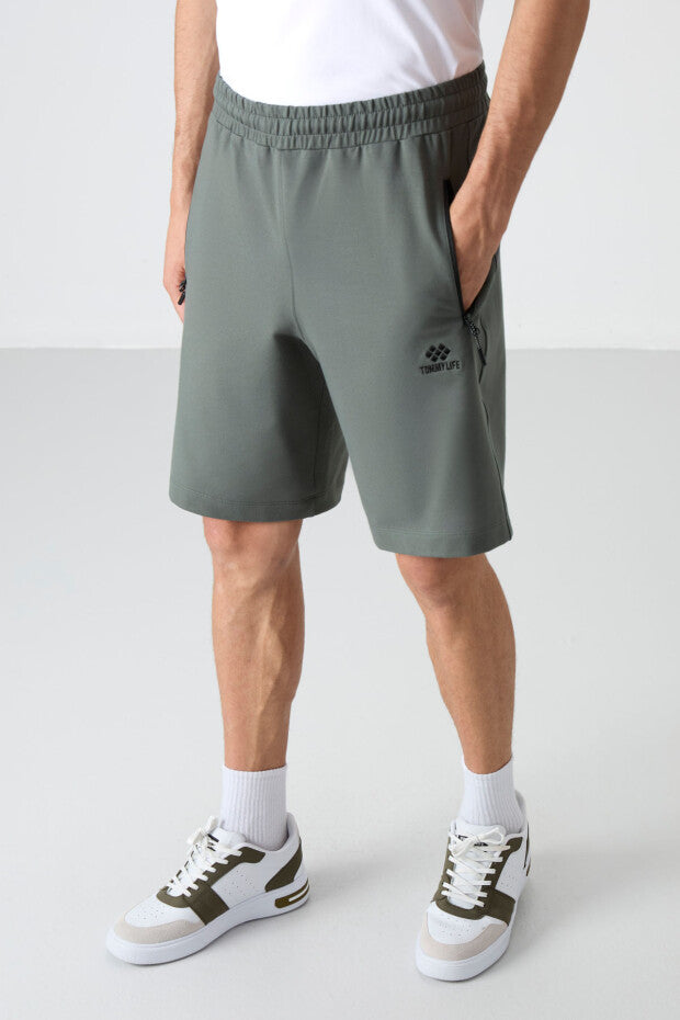 TommyLife Men's Shorts with Back Pockets