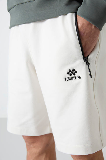 TommyLife Men's Shorts with Back Pockets