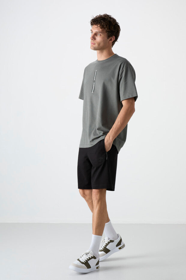 TommyLife Men's Shorts with Back Pockets